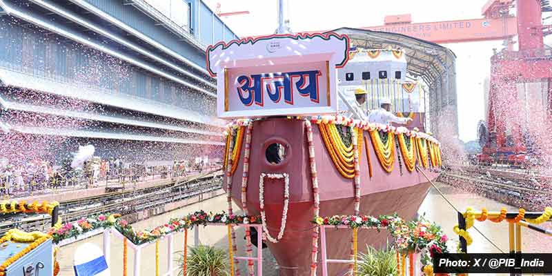 GRSE hands over eighth Anti-Submarine Warfare Shallow Water Craft to ...