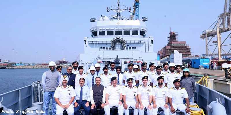 Hms Ranala GRSE hands over ‘Arnala’ warship to Navy | Manorama Yearbook