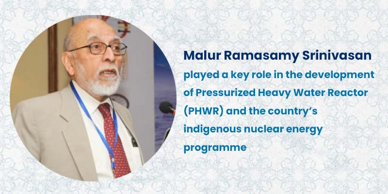 Eminent nuclear scientist M.R. Srinivasan dies at 95 | Manorama Yearbook